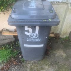 Wheelie Bin Black