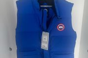 BNWT Canada Goose Freestyle Crew Vest Jacket Royal Blue