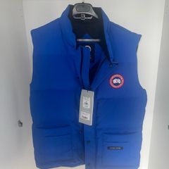 BNWT Canada Goose Freestyle Crew Vest Jacket Royal Blue
