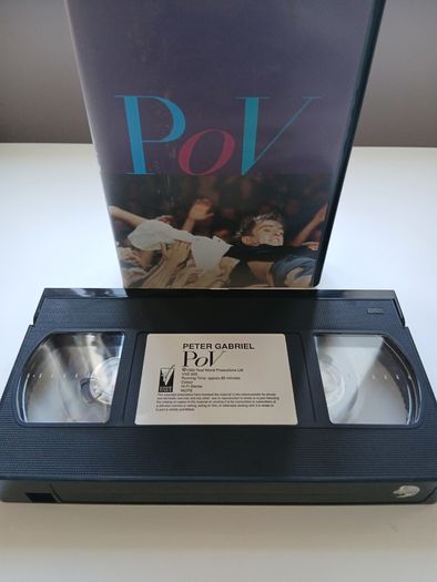 Peter Gabriel POV Video Live Concert 1990. Point Of View