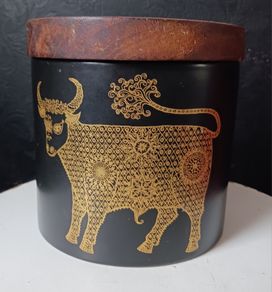 1970s, Portmeirion lidded container by John Cuffley from Zodiac Series