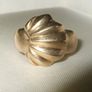 Vintage Hallmarked 9ct Gold 'Oyster' Ring Image 8
