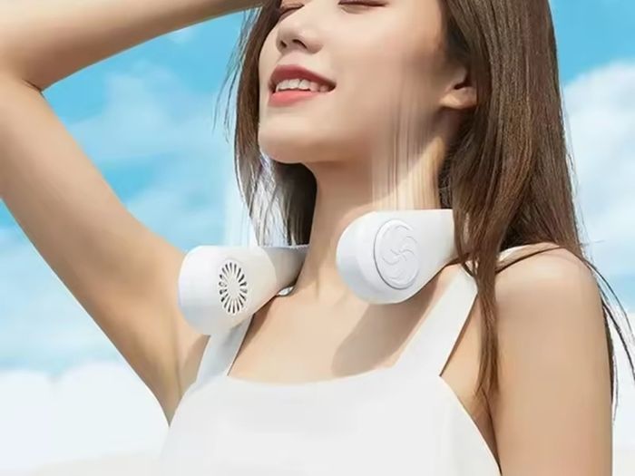 Cool Down. New Neck Fans. Rechargeable