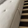 Double Bed Pocket Sprung Mattress.  As New.  IKEA Image 3
