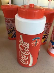 Coca Cola Plastic bottles/Beakers/Cups 2 Euro each