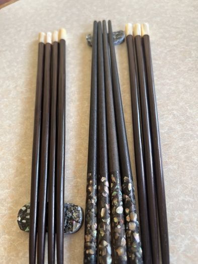 Mother of Pearl Choosticks in box