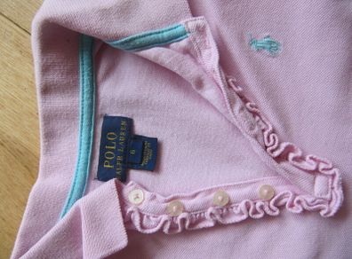 POLO Pink girls top
