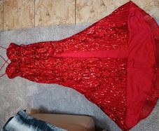Red dress