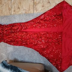 Red dress