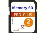 3248 Memory SD Pro Plus Cards: 2GB High Speed Class 10 SDHC/SDXC Compatible