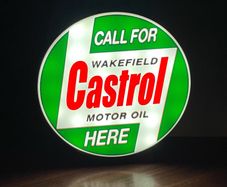 Castrol Oil Lightbox