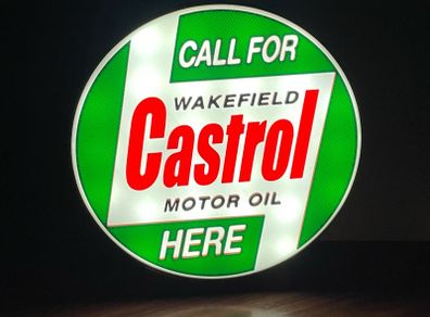 Castrol Oil Lightbox