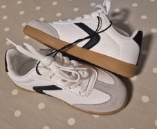 White & Black Trainers