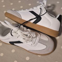 White & Black Trainers