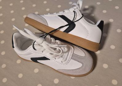 White & Black Trainers
