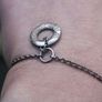 Vintage Secret Sterling Silver 925 Bangle Bracelet 7,6g Image 5