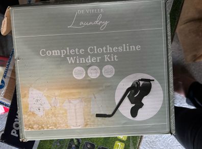 The Deville Clothesline Winder Set