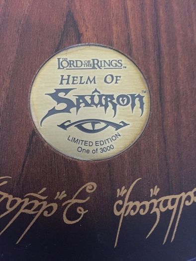 Lord of the Rings Helm of Sauron