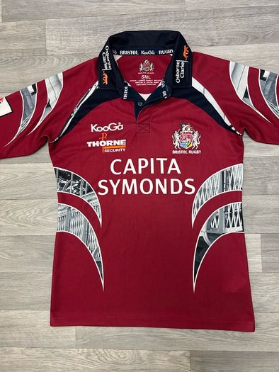 Vintage Kooga Bristol Rugby Jersey Shirt Mens Small