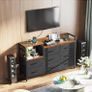 Chest of Drawers Bedroom, Contains 2 USB & 2 AC Ports Sockets Image 7