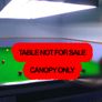 Canopy for Full-Size Snooker Table (Batten lights not included) Image 10