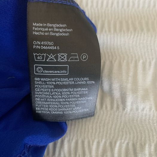 Blue skirt. Size 12