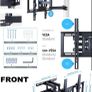 Flat Panel TV mount swivel 32 - 65 Image 4