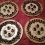 4 x Genuine Honda Accord  14 Inch Bolt on Hubcaps Wheel Trims Covers Image 10