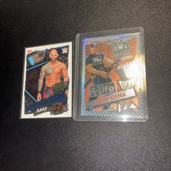 Ultra rare John cena card and rare ricochet card
