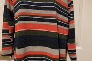 Sparkly Retro-Look Colourful Top (Size 14)