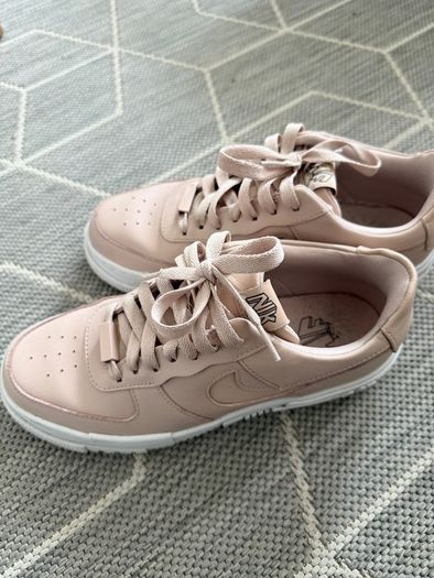 Nike Air Force 1 Pixel Pink/Beige UK 6, US 8.5, Excellent Condition