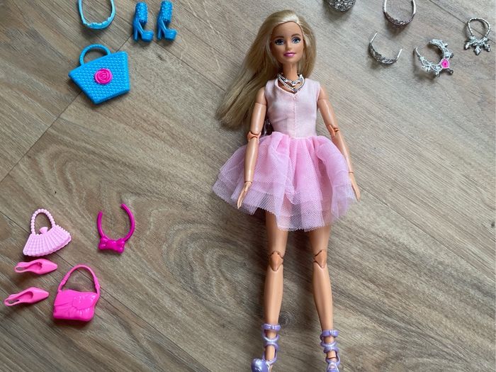 barbie with clothes and accessories