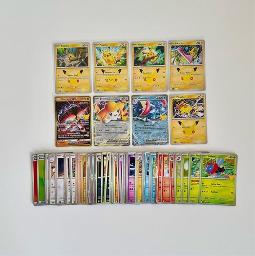 Pokemon 30th Celebration TCG Card Lot of 70 Cards