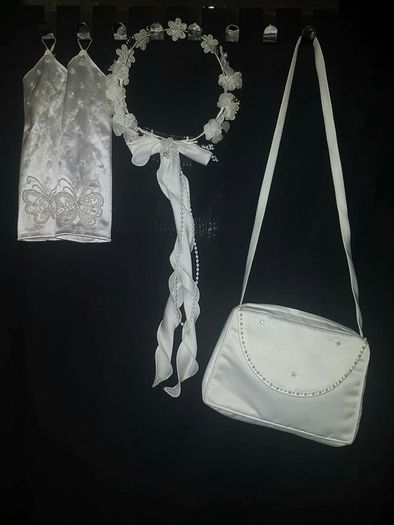 Communion dress and accessories