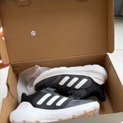 Adidas Tensaur 3.0 EL C trainer - size uk 11K, color: grey and white -NEW
