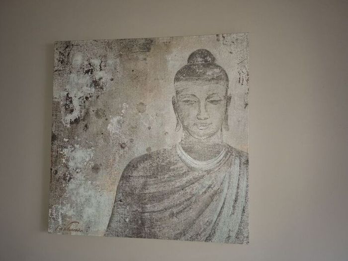 large canvas Buddha picture