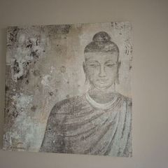 large canvas Buddha picture