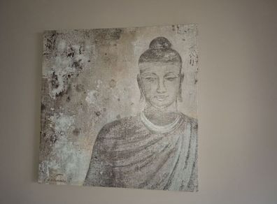 large canvas Buddha picture