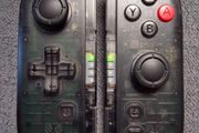 Custom Nintendo Switch 2 Clear Black Slate Joy-Cons