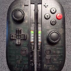 Custom Nintendo Switch 2 Clear Black Slate Joy-Cons