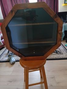 Antique Octagon Cabinet