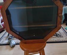 Antique Octagon Cabinet