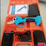 BRAND NEW 40MM Electric Pruning Shears Cordless Pruner Tree Bonsai Rechargeable Pruning Shears Garden Power Tool 21V Battery Cutter Image 6