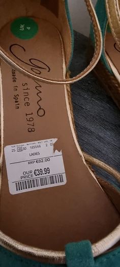 Gaimo Wedge Sandals UK4