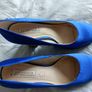 Amy Huberman Bourbon blue shoes uk5 Image 2