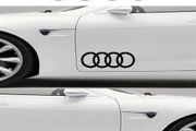 2 X Audi Car Side Stickers