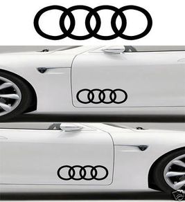 2 X Audi Car Side Stickers