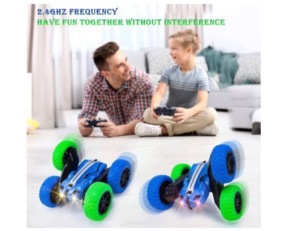 Remote Control Car RC Stunt Toy with Batteries