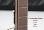 2600mah Chocolate Bar Power Bank For Iphones, Ipad, Ipod, Htc, Samsung And Other Digital & Mobile Devices