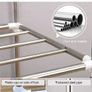 3 Layers kitchen storage and organization Stainless steel dish drainer Multi-layer Kitchen shelf Pan organizer Floor-standing Rack Image 2